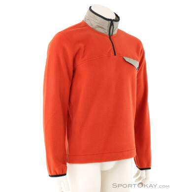 Dolomite Latemar Fleece Herren Fleecejacke-Rot-L