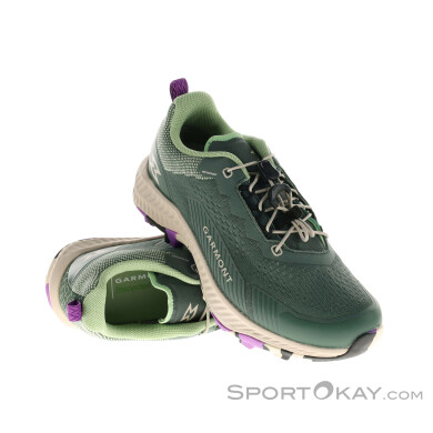 Garmont 9.81 Pulse WP Damen Wanderschuhe-Grün-6,5