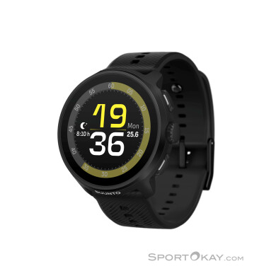 Suunto Run Sportuhr-Schwarz-One Size