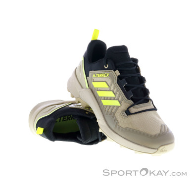 adidas Terrex Swift R3 Herren Wanderschuhe-Beige-11,5