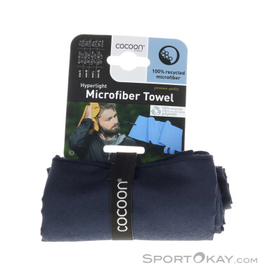Cocoon Towel Hyperlight L Handtuch-Grau-L