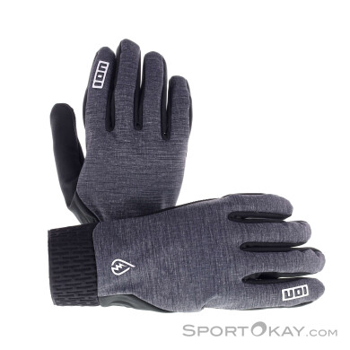 ION Shelter AMP Hybrid Padded Winter Bikehandschuhe-Schwarz-M