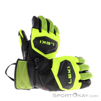 Leki WCR Venom SL 3D Handschuhe-Grün-8,5