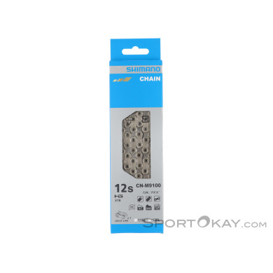 Shimano XTR Dura Ace CN-M9100 12-fach 116GL Kette-Grau-One Size