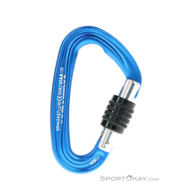 Metolius Bravo Key Lock Karabiner-Blau-One Size