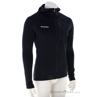 Mammut Aenergy Light ML Hooded Herren Sweater-Schwarz-S