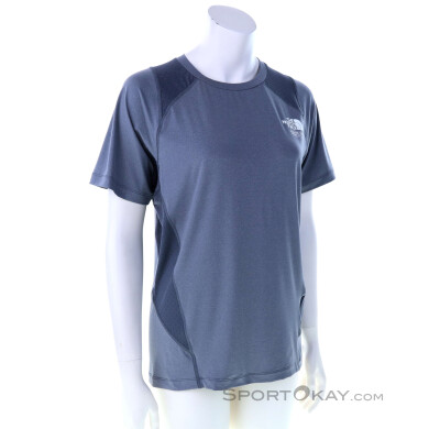 The North Face Ao Glacier Graphic Damen T-Shirt-Grau-L