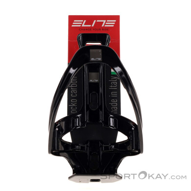 Elite Rocko Carbon Flaschenhalter-Weiss-One Size