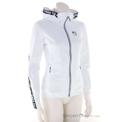 Karpos Easyfrizz Full-Zip Damen Outdoorjacke-Weiss-M