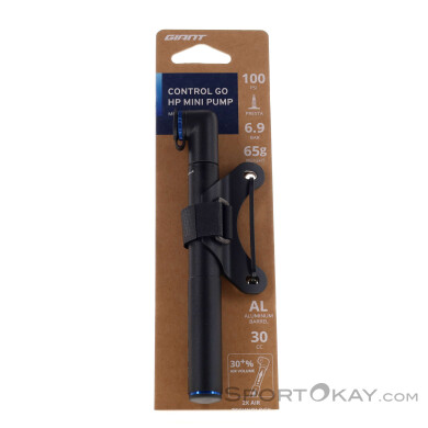Giant Control Go HP Minipumpe-Schwarz-One Size