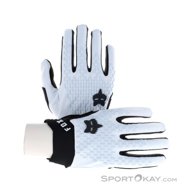 Fox Defend Damen Bikehandschuhe-Hell-Blau-M