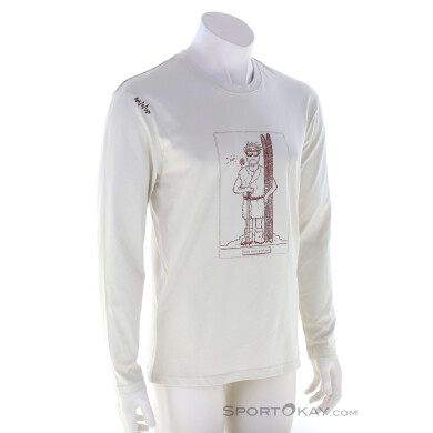 Chillaz Homo Mons Sportivus LS Herren Shirt-Beige-M