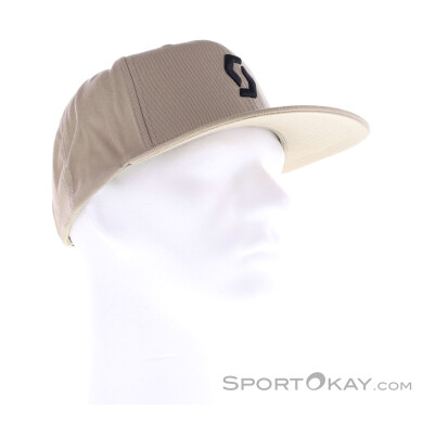 Scott Flat Brim Schildmütze-Beige-One Size
