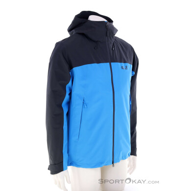 Jack Wolfskin Wild Places 3in1 Herren Outdoorjacke-Blau-M
