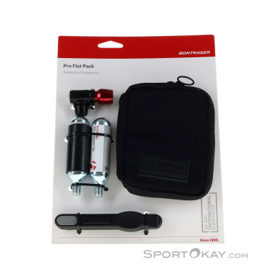 Bontrager Pro Flat CO2 Set Minipumpe-Schwarz-One Size