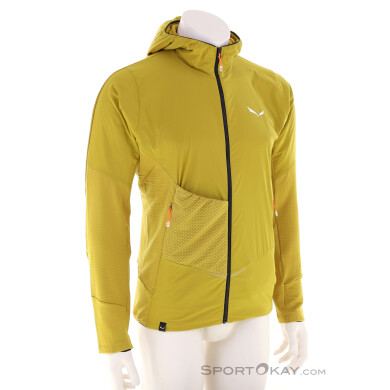 Salewa Pedroc Wind Herren Fleecejacke-Oliv-Dunkelgrün-M
