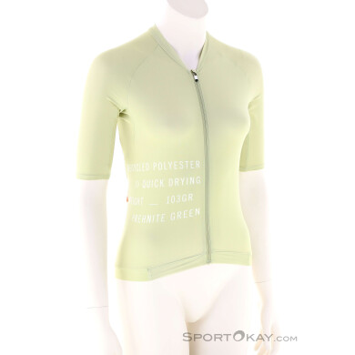 POC Pristine Print S/S Damen Bikeshirt-Hell-Grün-M