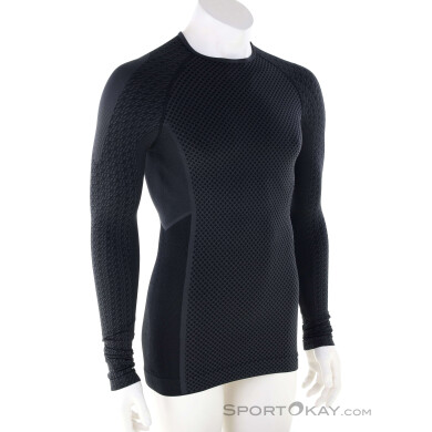 GripGrab Expert 2 Thermal Seamless LS Herren Funktionsshirt-Schwarz-M-L