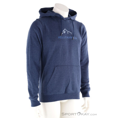 Helly Hansen F2F Organic Cotton Hoodie Herren Sweater-Blau-M