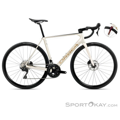 Orbea Orca M30 28" 2025 Rennrad-Weiss-L
