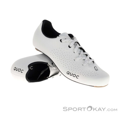 Quoc Escape Road Lace Herren Rennradschuhe-Weiss-42