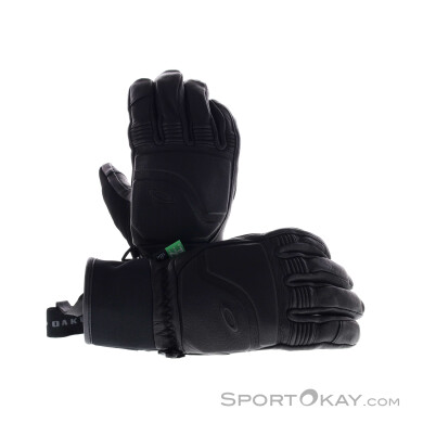 Oakley Peak Leather Gloves Handschuhe-Schwarz-S