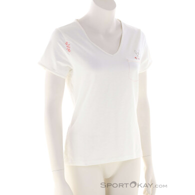 Chillaz Cala Luna Damen T-Shirt-Weiss-38