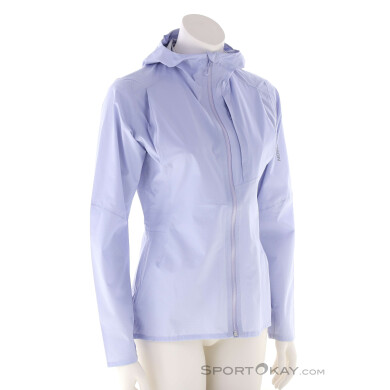Salomon Bonatti Trail Damen Laufjacke-Blau-M