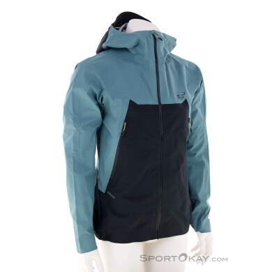 Dynafit Transalper 3-Lagen Herren Outdoorjacke-Türkis-M