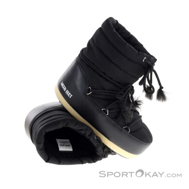 Moon Boot Evx Light Nylon Damen Winterschuhe-Schwarz-39-40