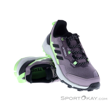 adidas Terrex AX4 Damen Wanderschuhe-Lila-5,5