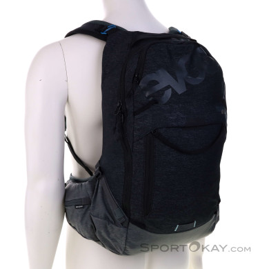 Evoc Trail Pro 16l Bikerucksack mit Protektor-Grau-L-XL