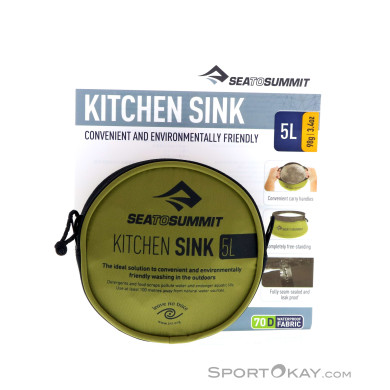 Sea to Summit Kitchen Sink 5l Camping Zubehör-Mehrfarbig-5