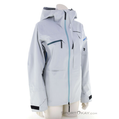 Peak Performance Alpine GTX 3L Damen Skijacke Gore-Tex-Grau-M