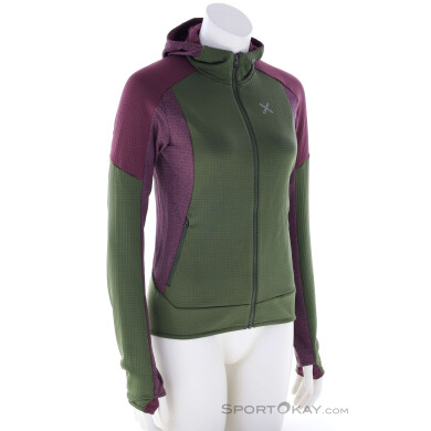 Montura Stretch Color 2 Maglia Damen Sweater-Oliv-Dunkelgrün-M