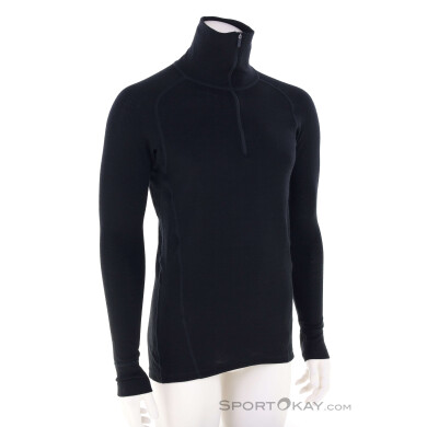 Devold Duo Active Merino 205 Z.Neck Herren Funktionsshirt-Schwarz-L