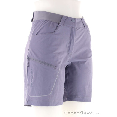Salomon Wayfarer Damen Outdoorshort-Lila-M