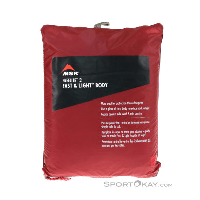 MSR Freelite 2 Fast&Lite Body Zelt Zubehör-Rot-One Size