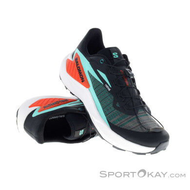 Salomon Genesis Herren Traillaufschuhe-Türkis-10