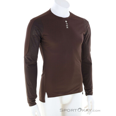Fox Flexair Pro L/S Herren Bikeshirt-Braun-M