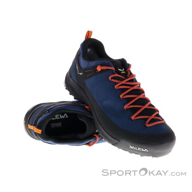 Salewa Wildfire Leather GTX Herren Wanderschuhe Gore-Tex-Dunkel-Blau-10