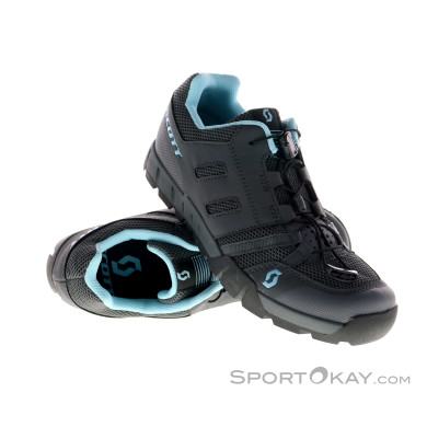 Scott Sport Crus-R Flat Lace Damen MTB Schuhe-Dunkel-Grau-36