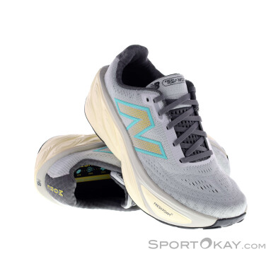 New Balance Fresh Foam X More v5 Herren Laufschuhe-Grau-10