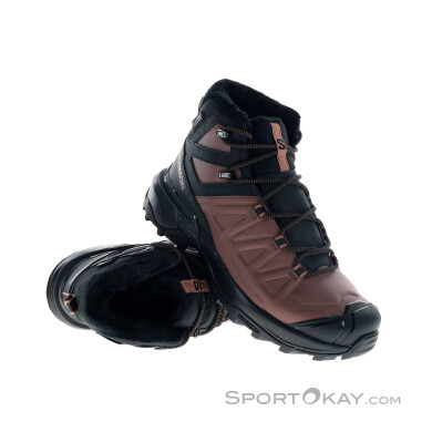 Salomon X Ultra Snowpilot WP Damen Winterschuhe-Braun-6