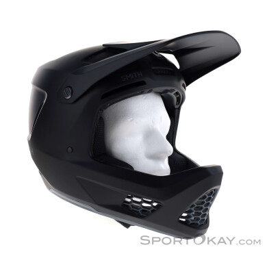 Smith Hardline Composite MIPS Fullface Helm-Schwarz-S