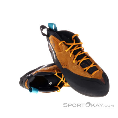 Scarpa Generator Mid Herren Kletterschuhe-Orange-43