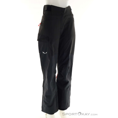 Salewa Sella Durastretch Hybrid Damen Tourenhose-Schwarz-38