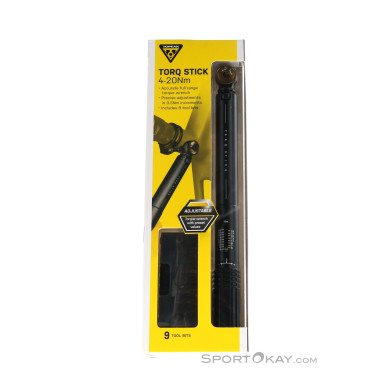 Topeak Torq Stick 4-20NM Drehmomentschlüssel-Schwarz-One Size
