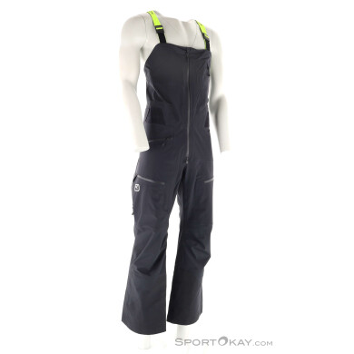 Ortovox 3L Deep Shell Bib Pants Herren Skihose-Schwarz-L