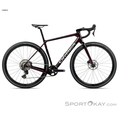 Orbea Terra M30Team 1X 28" 2025 Gravelbike-Dunkel-Rot-L